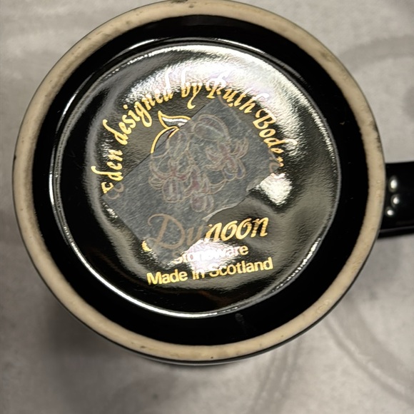 (4) Vtg. Dunoon Christine Chadwick mug set - Picture 8 of 14